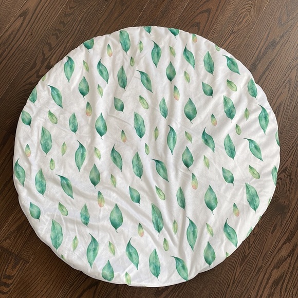 Reversible Baby Playmat - Animals and leafs - Picture 4 of 5